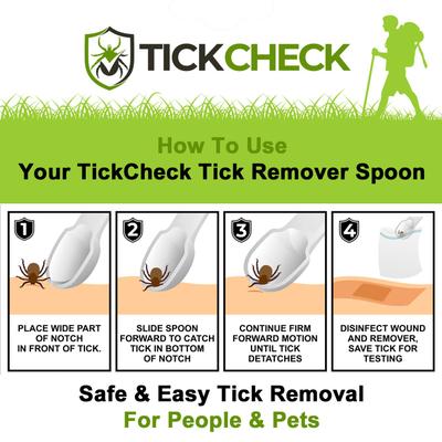 Show full view: TickCheck Remover Spoon with Tick ID Card, 3-pack slide 3 of 4