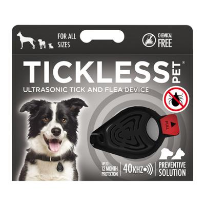 Show full view: Tickless Pet Ultrasonic Tick & Flea Repellent, Black slide 1 of 7