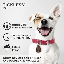 Tickless Pet Ultrasonic Tick & Flea Repellent, Black slide 2 of 6