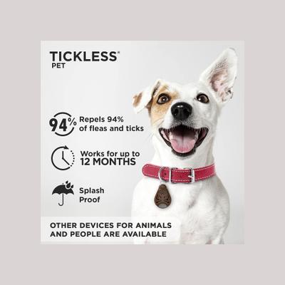 Show full view: Tickless Pet Ultrasonic Tick & Flea Repellent, Black slide 2 of 7