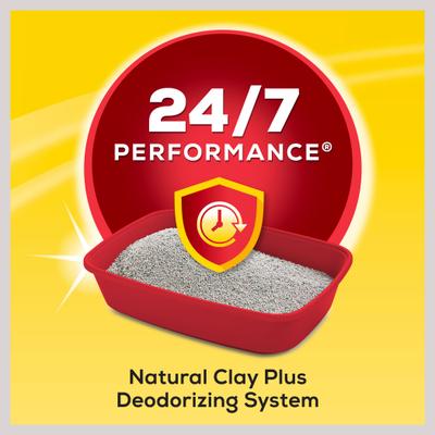 Show full view: Tidy Cats 24/7 Performance Odor Control Scented Clumping Cat Litter, 14-lb jug slide 4 of 13