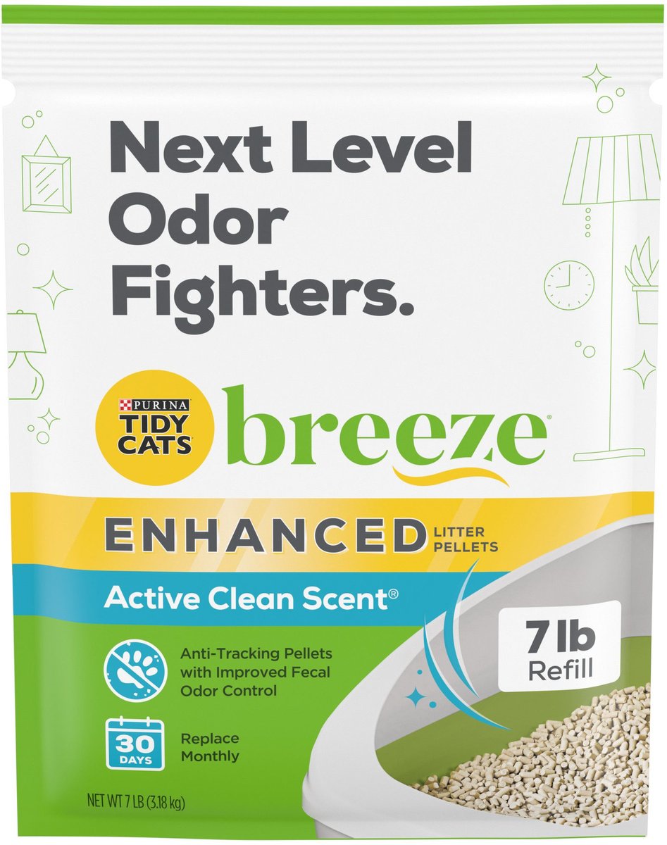 Tidy Cats Breeze Cat Litter Enhanced Pellets Refill