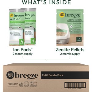 Tidy Cats Breeze Cat Pads & Litter Pellets Bundle Pack, 7.91-lb box