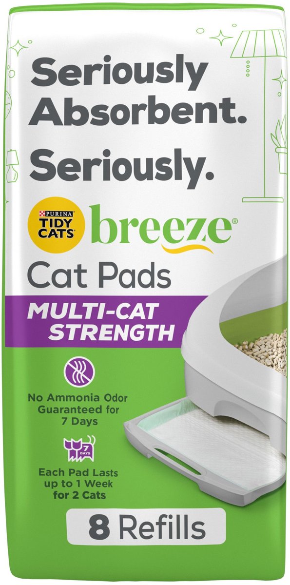 Tidy Cats Breeze Multi-Cat Strength Cat Pads
