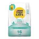 Tidy Cats Free & Clean Unscented Clumping Clay Cat Litter, 16-lb bag