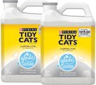 Tidy Cats Glade Clear Springs Scented Clumping Cat Litter, 20-lb jug, case of 2