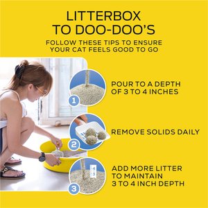 Tidy Cats Lightweight Free & Clean Unscented Clumping Clay Cat Litter, 17-lb box