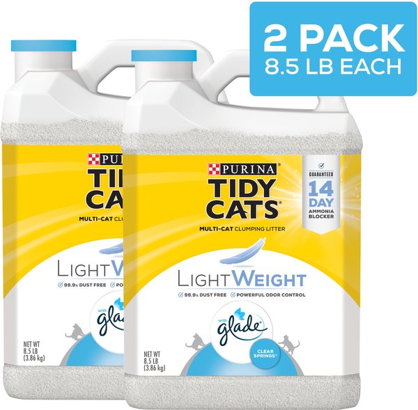 Tidy Cats Lightweight Glade Scented Clumping Clay Cat Litter Tidy Cats Lightweight Glade Scented Clumping Clay Cat Litter