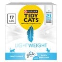 Tidy Cats Lightweight with Glade Scented Clumping Clay Cat Litter, 17-lb box