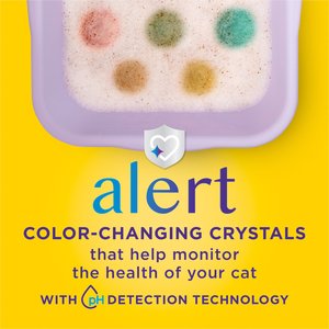 Tidy Cats Tidy Care Alert Health Monitoring Unscented Non-Clumping Cat Litter, 8-lb bag