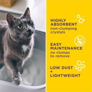 Tidy Cats Tidy Care Alert Health Monitoring Unscented Non-Clumping Cat Litter, 8-lb bag