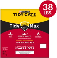 Tidy Max 24/7 Performance Scented Clumping Clay Cat Litter, 38-lb box slide 2 of 7