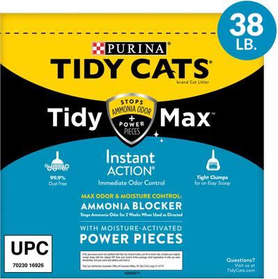 Show full view: Tidy Max Instant Action Scented Clumping Clay Cat Litter, 38-lb box slide 3 of 10