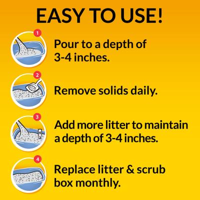 Show full view: Tidy Max Instant Action Scented Clumping Clay Cat Litter, 38-lb box slide 8 of 10