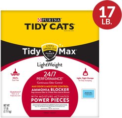 Tidy Max Lightweight 24/7 Performance Clumping Clay Cat Litter, 17-lb box slide 2 of 2