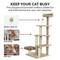 Show in main carousel: Tiger Tough Play Stairs 49.5-in Faux Fur Cat Tree, Cream slide 5 of 9