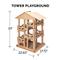 Show in main carousel: Tiger Tough Tower Playground 22.83-in Corrugated Cat Tree slide 2 of 9