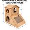 Show in main carousel: Tiger Tough Townhouse Playground Corrugated Cat Scratcher slide 6 of 8