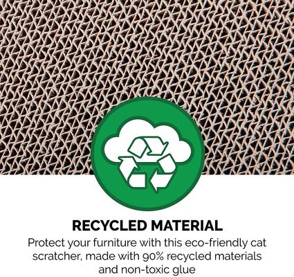 Show full view: Tiger Tough Townhouse Playground Corrugated Cat Scratcher slide 7 of 8