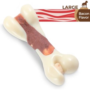 Tikaton Bacon Flavored Dog Chew Toy, Large