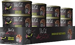 Tiki Cat After Dark Chicken & Beef Recipe in Broth Grain-Free Wet Cat Food, 2.8-oz can, case of 12 slide 2 of 9
