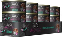 Tiki Cat After Dark Chicken & Pork Recipe in Broth Grain-Free Wet Cat Food, 2.8-oz can, case of 12 slide 2 of 9