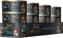 Tiki Cat After Dark Chicken & Quail Egg Recipe in Broth Grain-Free Wet Cat Food, 2.8-oz can, case of 12 slide 2 of 9