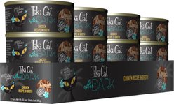 Tiki Cat After Dark Chicken Recipe in Broth Grain-Free Wet Cat Food, 2.8-oz can, case of 12 slide 2 of 9