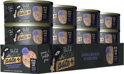 Tiki Cat After Dark Pate+ Chicken & Duck Grain-Free Wet Cat Food, 2.8-oz can, case of 12 slide 2 of 9