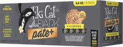 Tiki Cat After Dark Pate+ Variety Pack Grain-Free Wet Cat Food, 5.5-oz can, case of 8