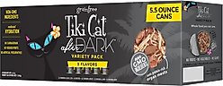 Tiki Cat After Dark Variety Pack Grain-Free Wet Cat Food, 5.5-oz, case of 8