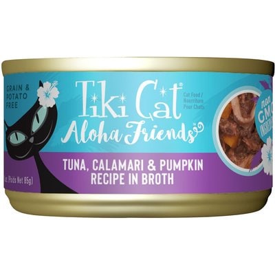 Tiki Cat Tiki Cat Aloha Friends Tuna, Calamari & Pumpkin Cat Food, 3-oz, 12 ct