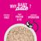 Show in main carousel: Tiki Cat Baby Chicken & Chicken Liver Pate Grain-Free Wet Kitten Food, 2.4-oz can, case of 12 slide 6 of 12