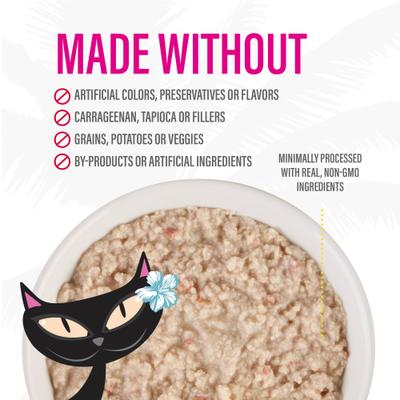 Show full view: Tiki Cat Baby Chicken & Chicken Liver Pate Grain-Free Wet Kitten Food, 2.4-oz can, case of 12 slide 4 of 12