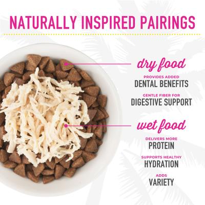 Show full view: Tiki Cat Baby Chicken, Duck & Duck Liver Recipe Grain-Free Wet Kitten Food, 2.4-oz can, case of 12 slide 8 of 11