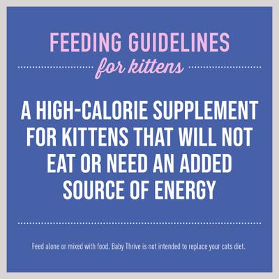 Show full view: Tiki Cat Baby Thrive Chicken & Chicken Liver Grain-Free Wet Cat Food Supplement, 0.28-oz pouch, case of 20 slide 7 of 11