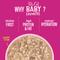 Show in main carousel: Tiki Cat Baby Whole Foods Variety Pack Grain-Free Wet Kitten Food, 2.4-oz can, case of 24 slide 7 of 11