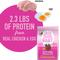 Show in main carousel: Tiki Cat Born Carnivore Baby Chicken & Egg Recipe Grain-Free Kitten Dry Cat Food, 2.8-lb bag slide 5 of 11