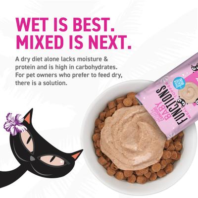 Show full view: Tiki Cat Born Carnivore Baby Functional Cat Food Topper, 1.5-oz pouch, case of 12 slide 7 of 11