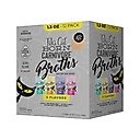 Tiki Cat Born Carnivore Broths Variety Pack Grain-Free Wet Cat Food Topper, 1.3-oz pouch, case of 12