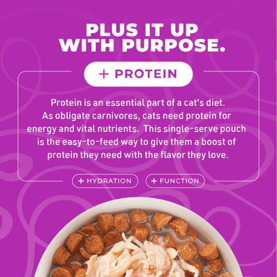 Show full view: Tiki Cat Born Carnivore Complements Chicken & Duck Recipe in Chicken Broth Grain-Free Wet Cat Food Topper, 2.1-oz pouch, case of 12 slide 7 of 10