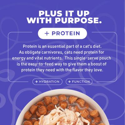 Show full view: Tiki Cat Born Carnivore Complements Chicken & Egg Recipe in Chicken Broth Grain-Free Wet Cat Food Topper, 2.1-oz pouch, case of 12 slide 7 of 10