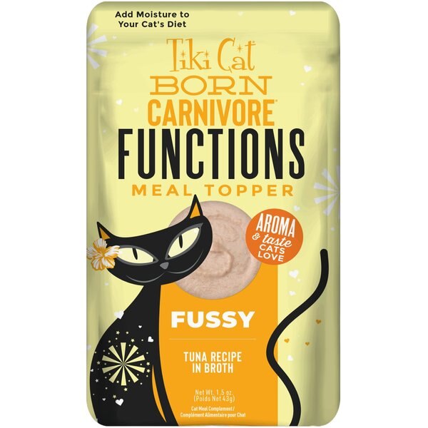 Tiki Cat Solutions Light Chicken & Turkey Recipe in Broth Wet Cat Food Topper