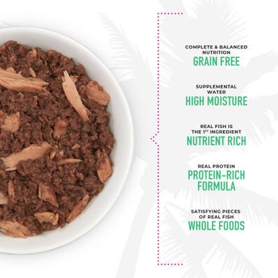 Show full view: Tiki Cat Grill Ahi Tuna Grain-Free Canned Cat Food, 6-oz, case of 8 slide 6 of 12