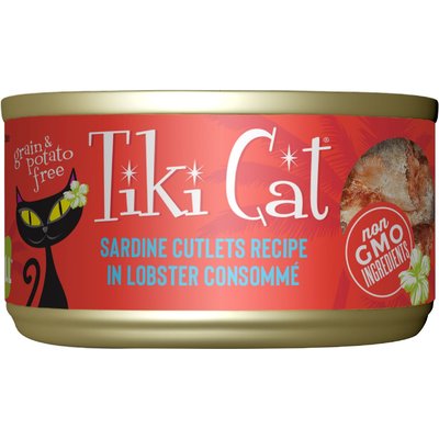 Tiki Cat Tiki Cat Sardine in Lobster Consomme Canned Cat Food, 2.8-oz, 12 ct