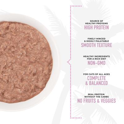 Show full view: Tiki Cat Grill Sardines Recipe in Sardine Broth Grain-Free Pate Wet Cat Food, 2.8-oz can, case of 12 slide 5 of 11