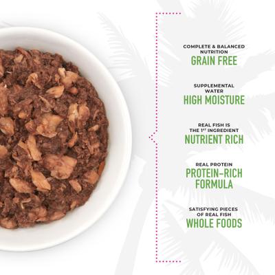 Show full view: Tiki Cat Grill Tuna in Crab Surimi Grain-Free Canned Cat Food, 6-oz, case of 8 slide 6 of 12