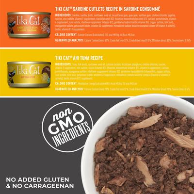 Tiki Cat Grill Variety Pack Grain-Free Canned Cat Food