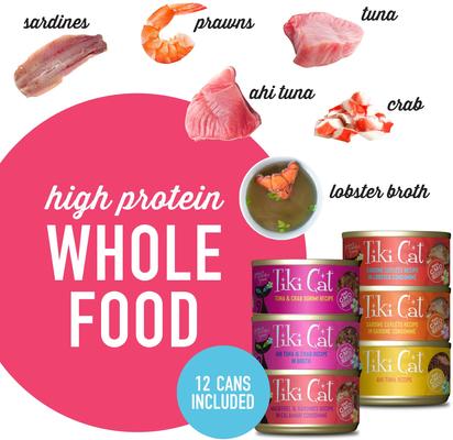 Tiki Cat Grill Variety Pack Grain-Free Canned Cat Food