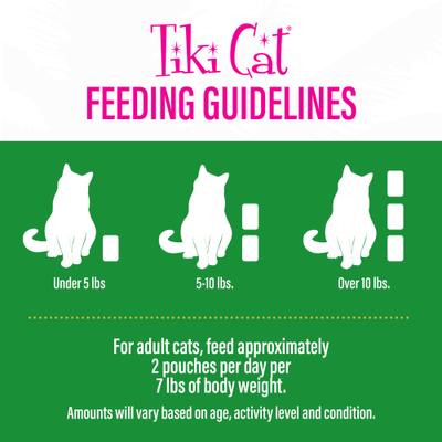 Show full view: Tiki Cat Luau Velvet Mousse Tuna & Mackerel Grain-Free Wet Cat Food, 2.8-oz pouch, case of 12 slide 8 of 11